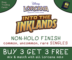 Disney Lorcana - Into The Inklands - Single Cards - Mint - Buy 3 Get 3 - Image 1