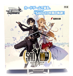 [New/Sealed] SAO 10th Anniversary Re:Edit Booster Box Weiss Schwarz S100 JAPAN - Image 1