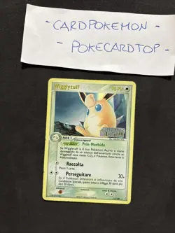 Pokemon Card Wigglytuff 13/100-Stamped Guardiani dei Cristalli-Holo-Nm - Image 1