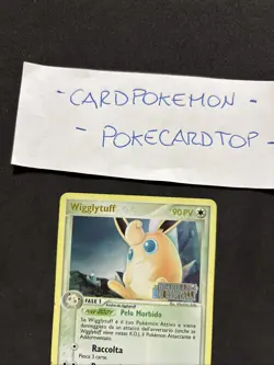 Pokemon Card Wigglytuff 13/100-Stamped Guardiani dei Cristalli-Holo-Nm - Image 2