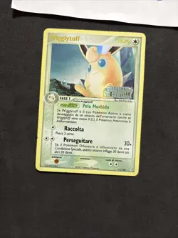 Pokemon Card Wigglytuff 13/100-Stamped Guardiani dei Cristalli-Holo-Nm - Image 3