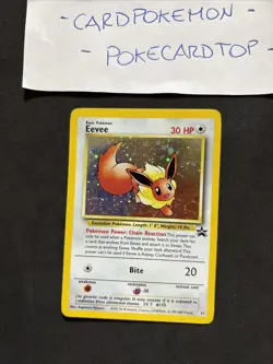 Pokemon Card Eevee 11-Holo-Eng-Promo-Exc! - Image 1