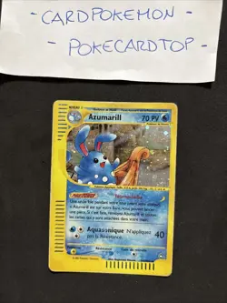 Pokemon card Azumarill H4/h32-Aquapolis-Eng-Holo-exc! - Image 1