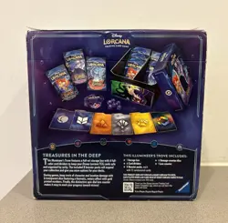 New! Disney Lorcana Trading Card Game Ursula’s Return Illumineer's Trove Box - Image 5