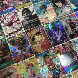 ONE PIECE TCG JAPANESE AUTHENTIC 200 CARD LOT BULK BUNDLE + ULTRA RARE HOLO FOIL - Image 3