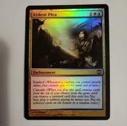 1x Ardent Plea Foil MTG Alara Reborn MAGIC THE GATHERING NEVER PLAYED WITH LOOK - Image 1