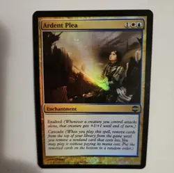 1x Ardent Plea Foil MTG Alara Reborn MAGIC THE GATHERING NEVER PLAYED WITH LOOK - Image 4