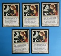 (X5) Mtg Swords To Plowshares - Magic the Gathering - Ice Age - Image 1
