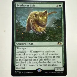1x Scythecat Cub, Foundations Jumpstart, MTG NM - Image 1
