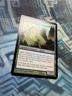 MTG Foil Patron of the Orochi EX/LP+ Betrayers of Kamigawa - Image 5