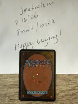 MTG ALPHA Sengir Vampire GRADEABLE Black Creature Card English LP/NM Standard - Image 3