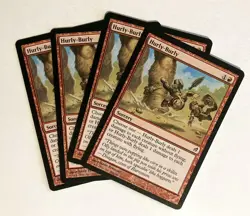 Hurly-Burly (4) NM Lorwyn MTG Magic the Gathering - Image 1