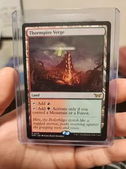Thornspire Verge Duskmourn: House of Horror MTG - Image 1