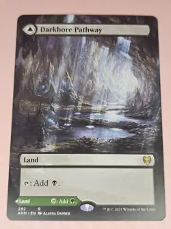 Magic TCG: Darkbore Pathway/Slitherbore Pathway (Borderless) Kaldheim - Image 1