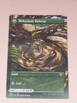 Magic TCG: Darkbore Pathway/Slitherbore Pathway (Borderless) Kaldheim - Image 2