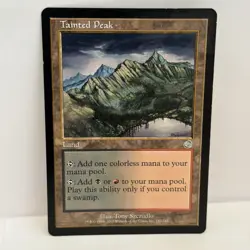 Tainted Peak Torment Magic The Gathering Land 2002 142/143 Uncommon - Image 1