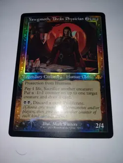 MTG 1x RETRO Yawgmoth Thran Physician 315 Dominaria Remastered Magic NM FOIL - Image 1
