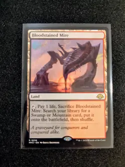 MTG Bloodstained Mire 0216 Modern Horizons 3 NM - Image 1