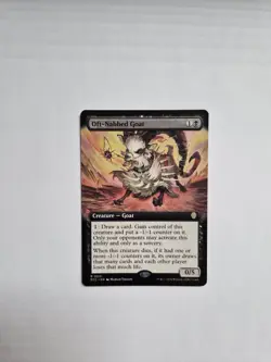 MTG Commander: Lorwyn Eclipsed - Oft-Nabbed Goat #31 - Extended Art - Image 1