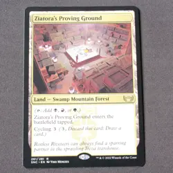Ziatora's Proving Ground 261 MTG Streets of New Capenna (SNC) Rare NM - Image 1