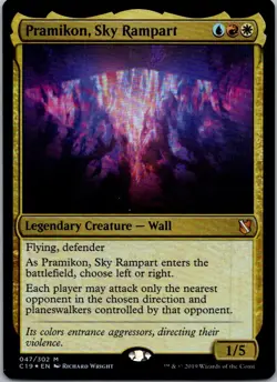 Pramikon, Sky Rampart M Commander 2019 47 NM Foil - Image 1