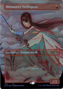 MTG Monastery Swiftspear (216) | NM Foil | Secret Lair Valentine's Day {SLD} - Image 2