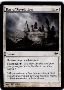 Magic The Gathering Ray of Revelation HOLO Common #17 - Image 1