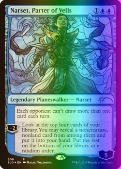 MTG Narset, Parter of Veils (508/3004) Secret Lair Drop Series NM FOIL - Image 1