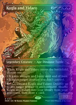 MTG Magic the Gathering Kogla and Yidaro (311/548) March of the Machine LP FOIL - Image 1