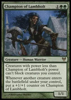 MTG Magic the Gathering Champion of Lambholt (171/252) Avacyn Restored MP - Image 1