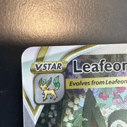 Pokemon TCG Leafeon VSTAR GG35/GG70 Crown Zenith: Galarian Gallery Holo NM EJ3 - Image 2