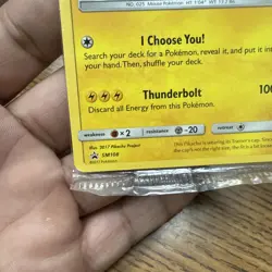 POKEMON SEALED ASH'S PIKACHU SM108 I CHOOSE YOU MOVIE PROMO NM/NM+ POKEMON TCG - Image 4