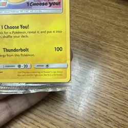 POKEMON SEALED ASH'S PIKACHU SM108 I CHOOSE YOU MOVIE PROMO NM/NM+ POKEMON TCG - Image 5