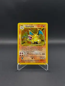 Charizard 4/102 Base Set Rare Holo Pokemon Card WOTC 1999 - Near Mint - 2 - Image 1