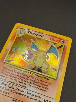 Charizard 4/102 Base Set Rare Holo Pokemon Card WOTC 1999 - Near Mint - 2 - Image 4