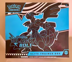 Pokemon TCG Scarlet and Violet Black Bolt ETB Elite Trainer Box Factory Sealed - Image 2