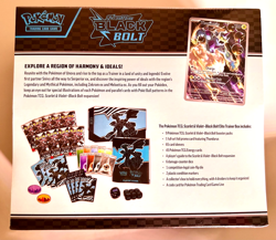Pokemon TCG Scarlet and Violet Black Bolt ETB Elite Trainer Box Factory Sealed - Image 3