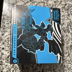 Pokemon TCG Scarlet Violet Black Bolt ETB Elite Trainer Box, Sealed, US Version - Image 1