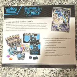 Pokemon TCG Scarlet Violet Black Bolt ETB Elite Trainer Box, Sealed, US Version - Image 3