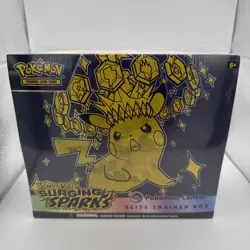 Pokemon Sealed Surging Sparks Pokemon Center Elite Trainer Box Pokemon ETB - Image 1