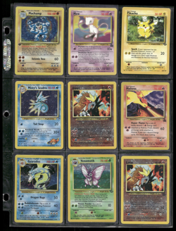 Vtg Pokemon Card Collection Lot Base Set 1st Edition Promo Binder Holos WOTC - Image 1