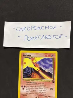 Pokemon Card Moltres 21-ita-No Holo-Promo-Nm! - Image 2