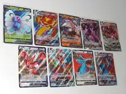Pokemon S&S Darkness Ablaze LOT of 9 V and Vmax Cards NO DUPLICATES - Image 3