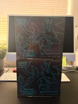 Pokemon TCG Phantasmal Flames Pokemon Center Exclusive ETB Elite Trainer Box 🔥 - Image 1