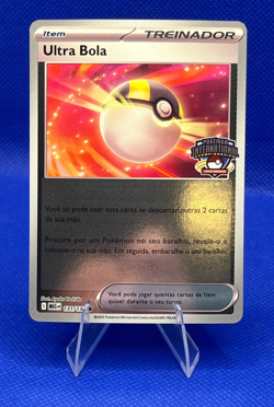 Pokemon TCG PORTUGUESE Ultra Bola LAIC 2026 Competitor Promo MEG 131/132 - Image 1