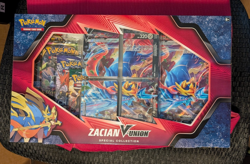 Pokemon TCG: Zacian V-Union Special Collection Factory Sealed Box Evolving Skies 820650809071 - Image 1