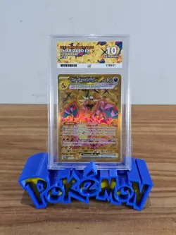 Pokemon TCG: Charizard Hyper Rare 228/197 ACE 10 Obsidian Flames - Image 1