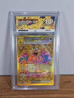 Pokemon TCG: Charizard Hyper Rare 228/197 ACE 10 Obsidian Flames - Image 2