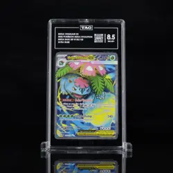 Pokemon TCG- 2025 Mega Venusaur EX 155/132 UR Mega Evolution TAG 8.5 NM/M+ - Image 1