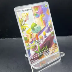 Pokemon Cards Bulbasaur 143/142 Stellar Crown Illustration Rare NM/M - Image 2